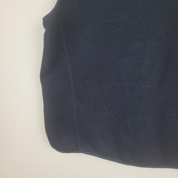 Patagonia Synchilla Vest Mens XXL Black Fleece Full Zip Pockets Warm Outdoors - Picture 7 of 9